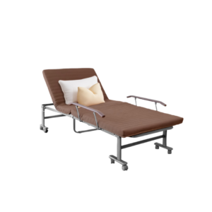 ภาพเตียงพับปรับระดับ EazyBed JUMBO 80 ซม. สีเทา สำหรับผู้สูงอายุ รับน้ำหนัก 400 กก.
