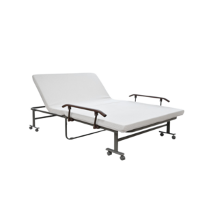 ภาพเตียงพับปรับระดับ EazyBed รุ่น New Jumbo กว้าง 120 ซม. พร้อมที่นอน