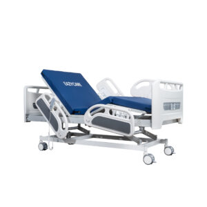 ภาพเตียงพยาบาลไฟฟ้า EazyCare PRO รุ่นราวปีกนก 3 ฟังก์ชัน ปรับสูงต่ำได้ พร้อมรีโมทควบคุม